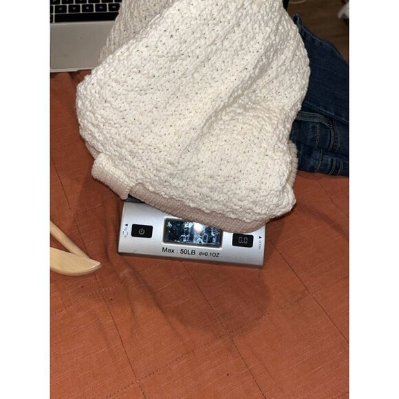 Piazza Sempione Womens Cream Short Sleeve Textured Knit Cardigan  Size 42 - Picture 3 of 9